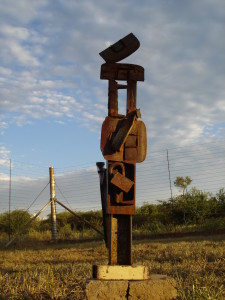 'Bouwlust Figure', 2004, Steel