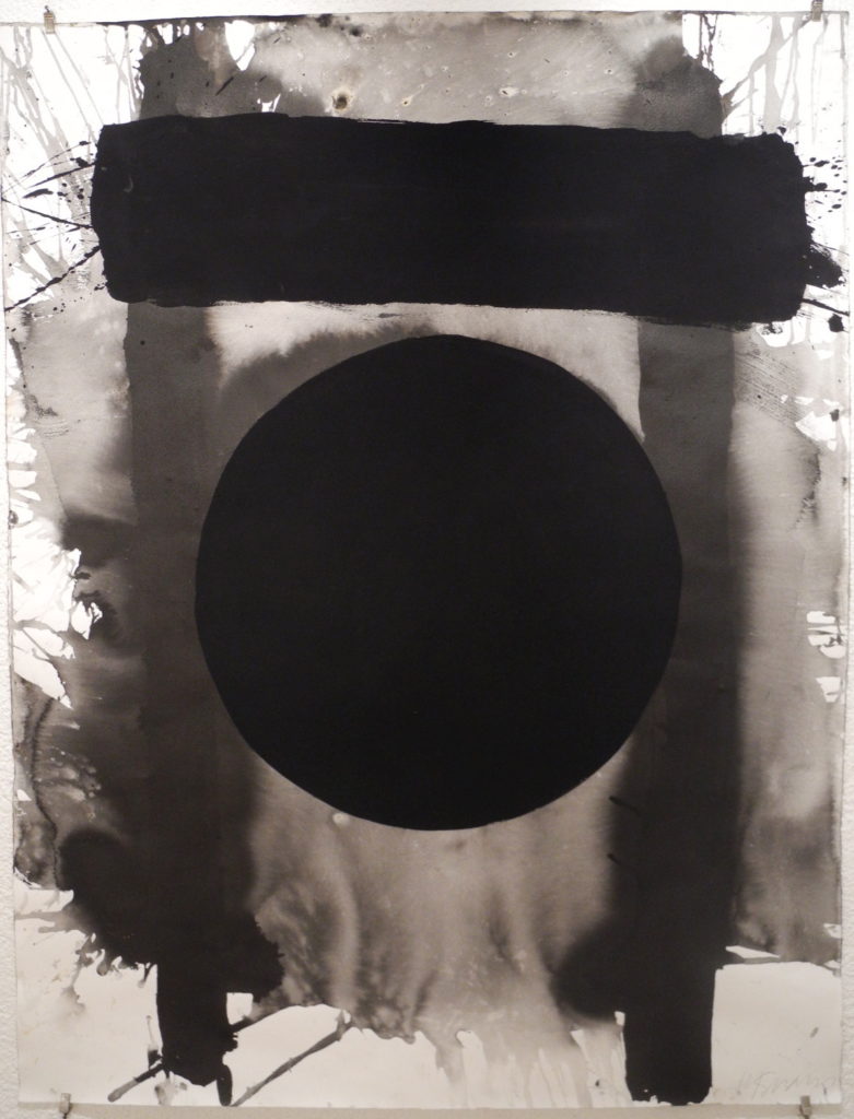 Mélas II, 2012, Ink on Paper, 107 x 78cm
