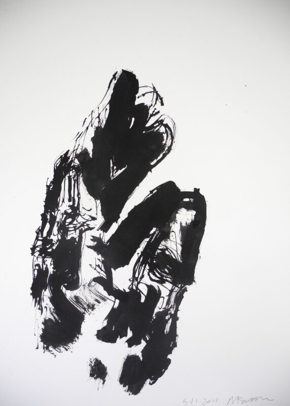 Speaking Hands, 2015, Ink on Paper