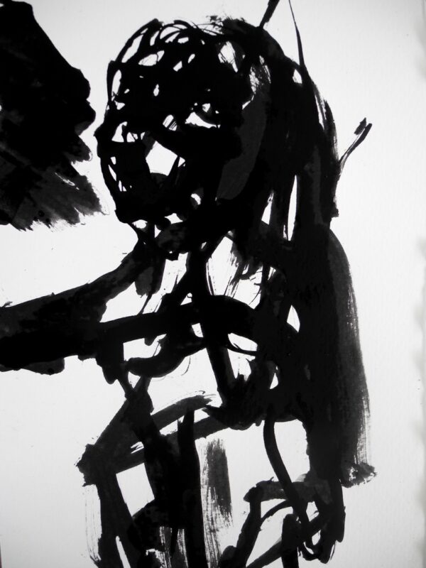 Demonic Spell, 2011, Ink on Paper