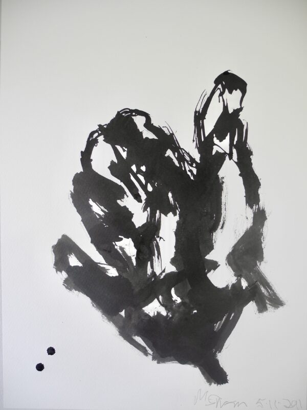 Speaking Hands, 2015, Ink on Paper