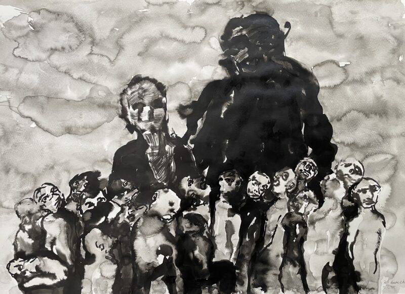 All of God's Children, 2025, Ink on Paper