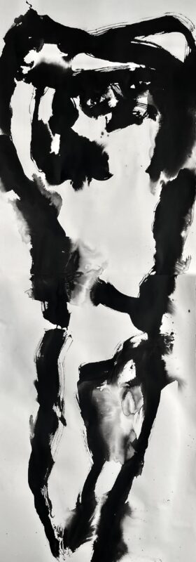 Lost/Hungry Ghosts, 2025, Ink on Paper