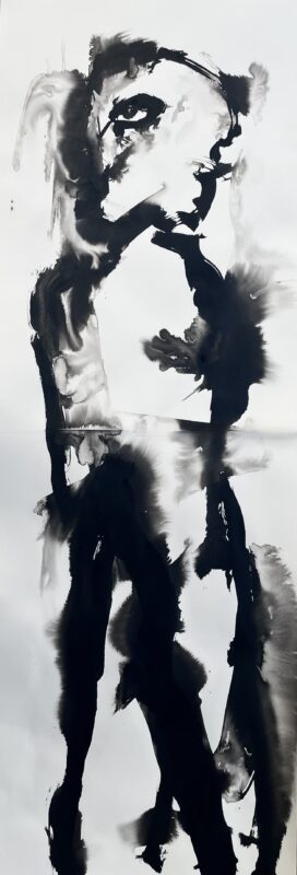 Dream/Hungry Ghosts, 2025, Ink on Paper