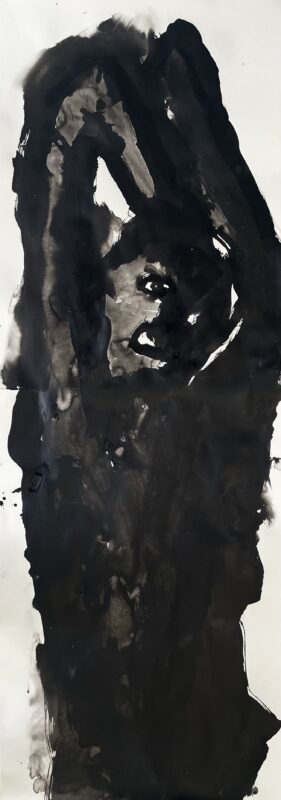 Aggression/Hungry Ghosts, 2025, Ink on Paper